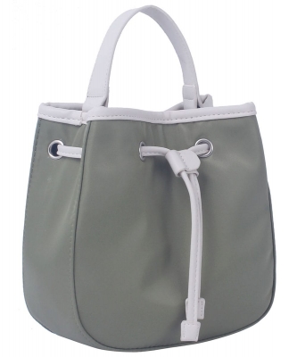 Nylon Drawstring Satchel GL-0156 SAGE